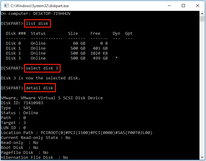 delete volume using Diskpart